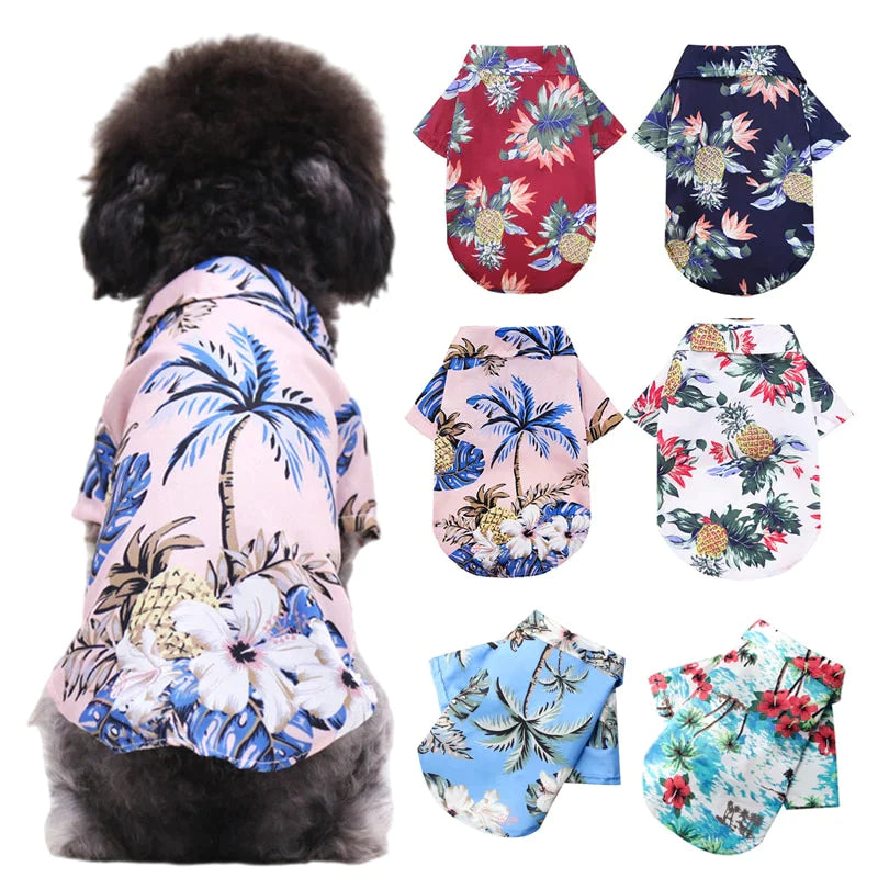 Camisa florida para pet - Dozoo Pet